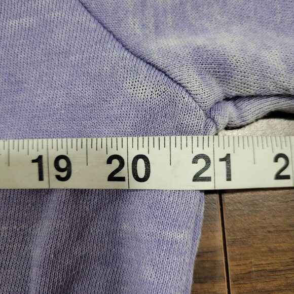 Forever 21 Size Medium Purple Cropped Sweatshirt - Picture 3 of 5